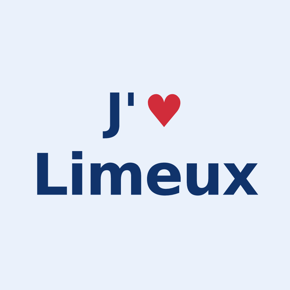 Sticker personnalisé Limeux — design J'aime Limeux