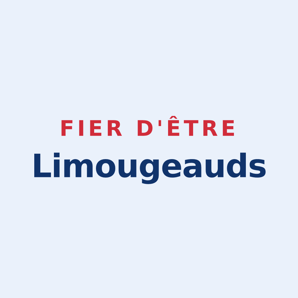 Sticker « Fier d'être Limougeauds » — design pour Limoges