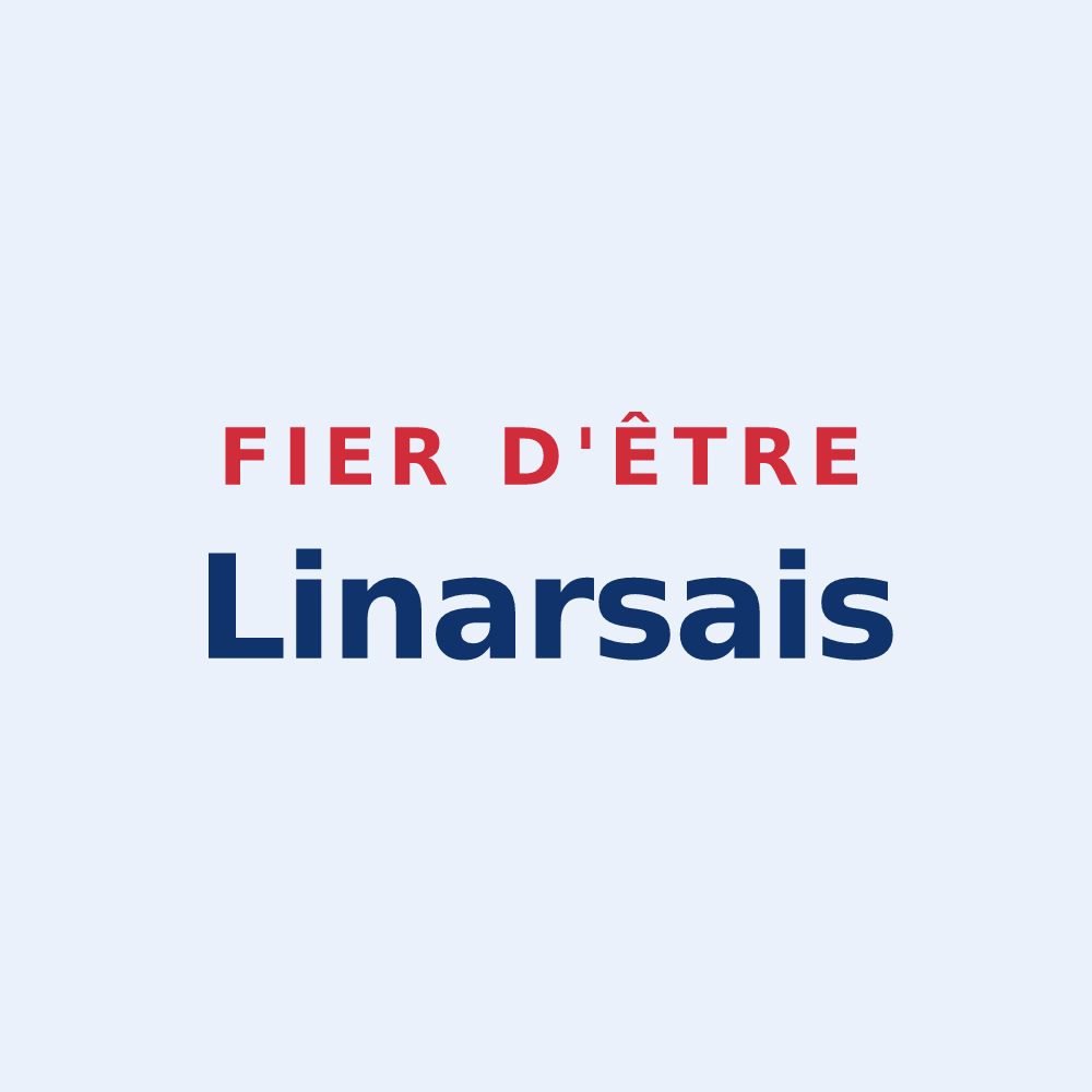 Sticker « Fier d'être Linarsais » — design pour Linars