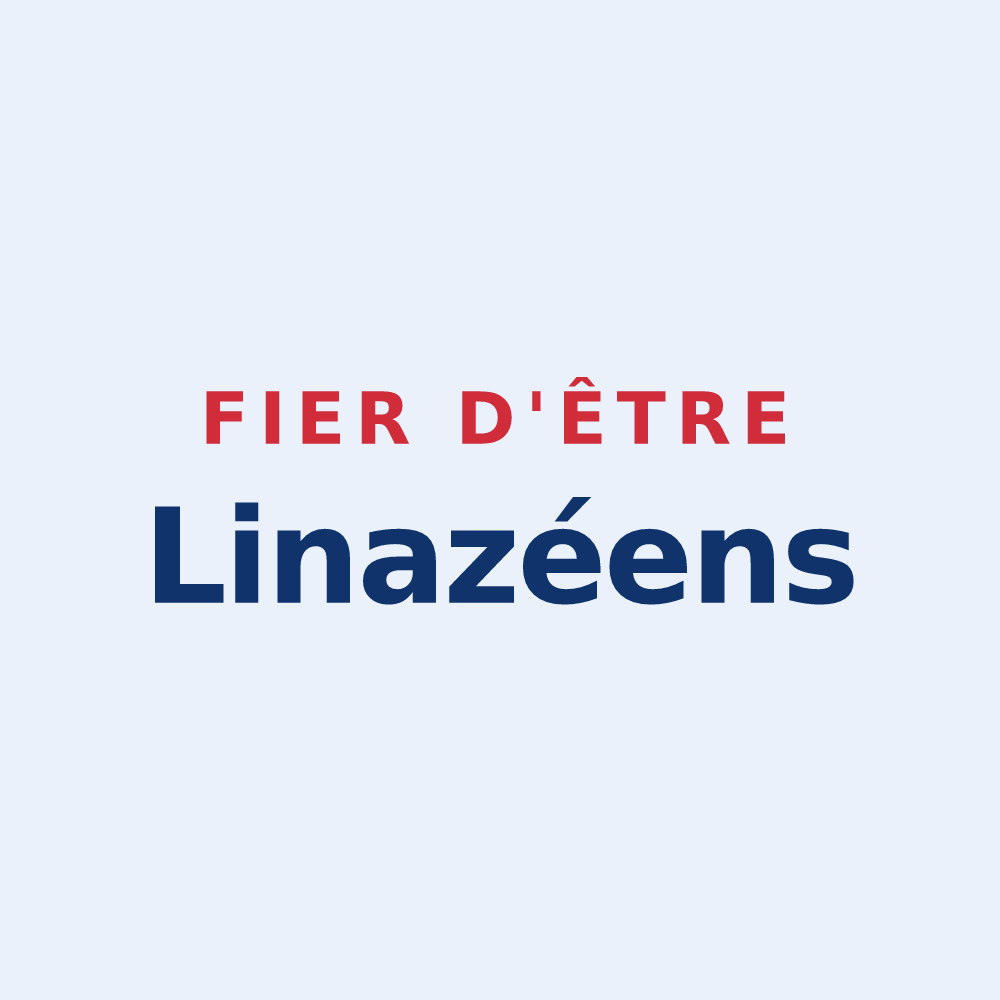 Sticker « Fier d'être Linazéens » — design pour Linazay