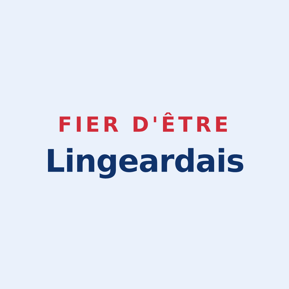 Sticker « Fier d'être Lingeardais » — design pour Lingeard