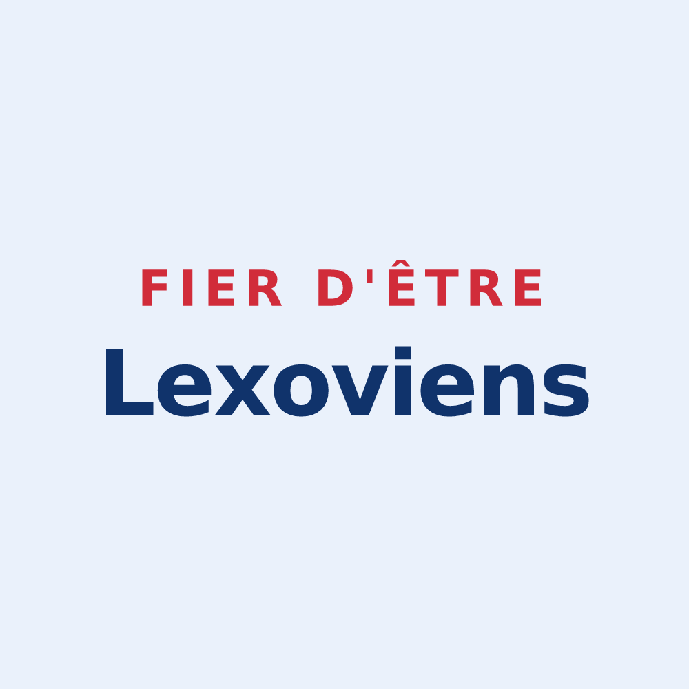 Sticker « Fier d'être Lexoviens » — design pour Lisieux