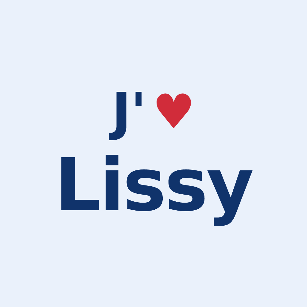 Sticker personnalisé Lissy — design J'aime Lissy