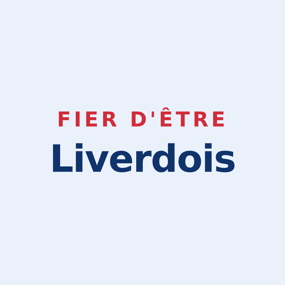 Sticker « Fier d'être Liverdois » — design pour Liverdy-en-Brie