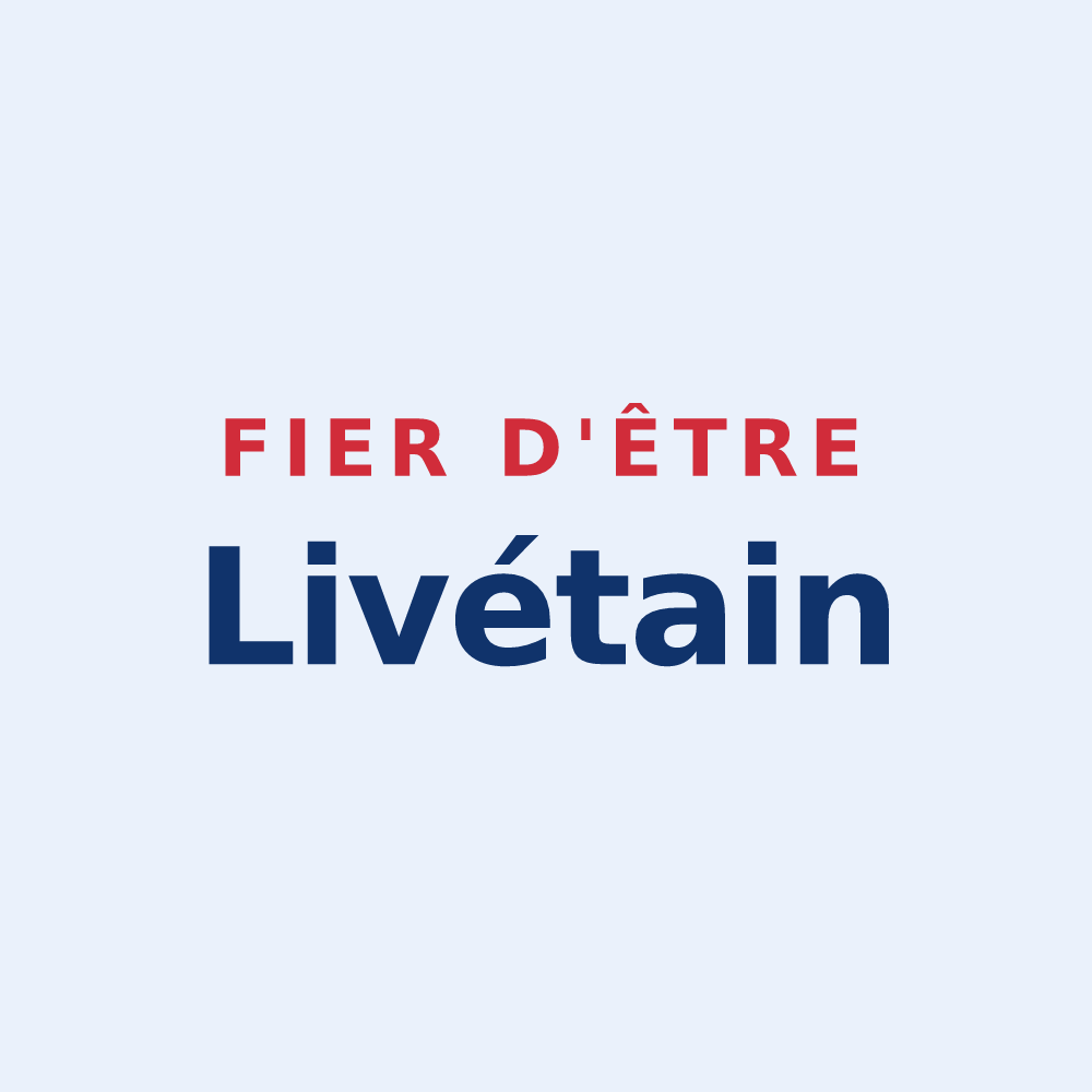 Sticker « Fier d'être Livétain » — design pour Livet