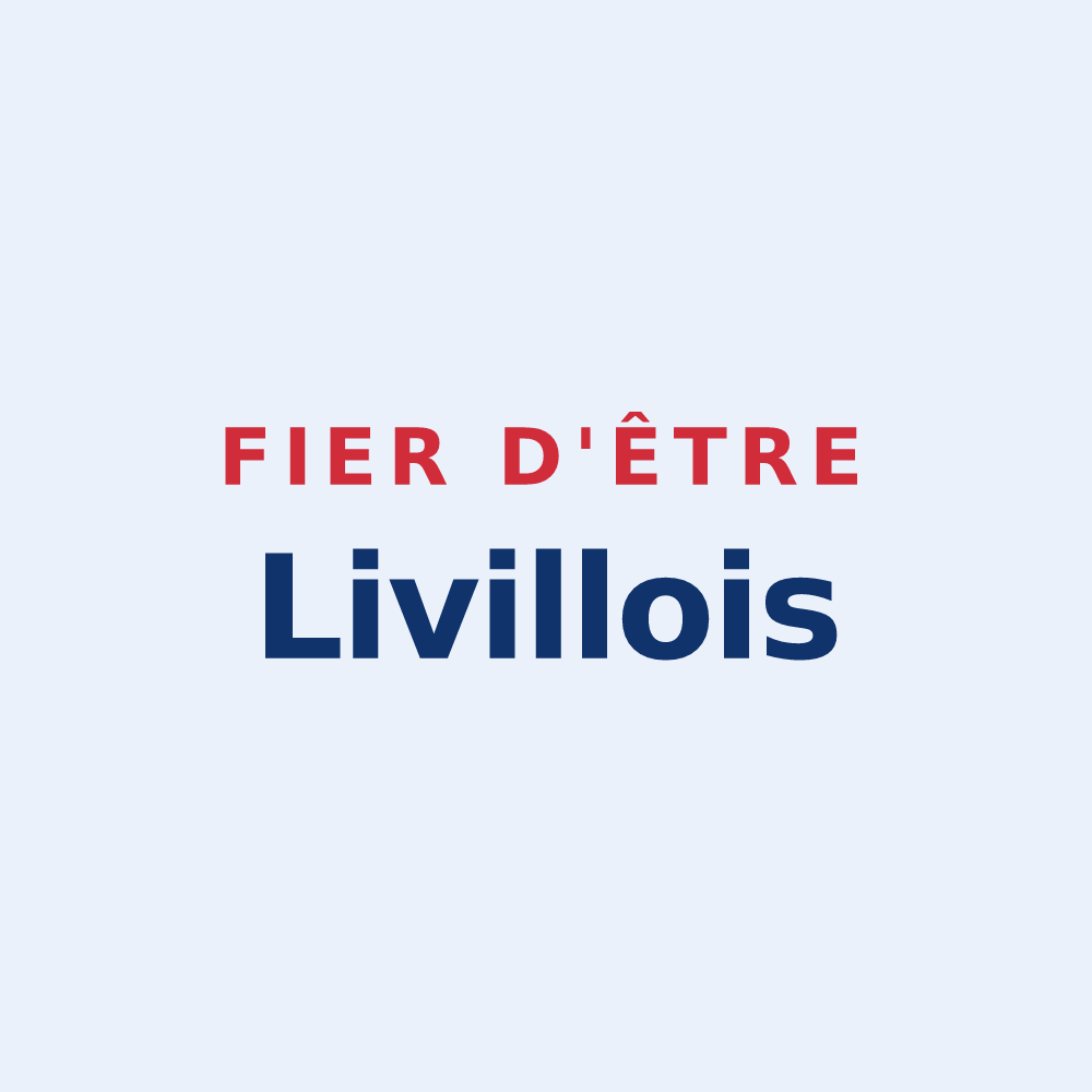 Sticker « Fier d'être Livillois » — design pour Livilliers