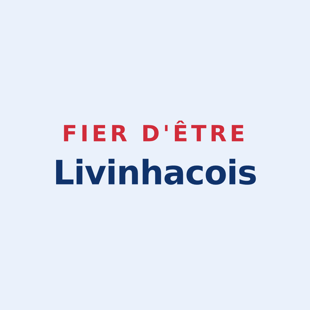 Sticker « Fier d'être Livinhacois » — design pour Livinhac-le-Haut