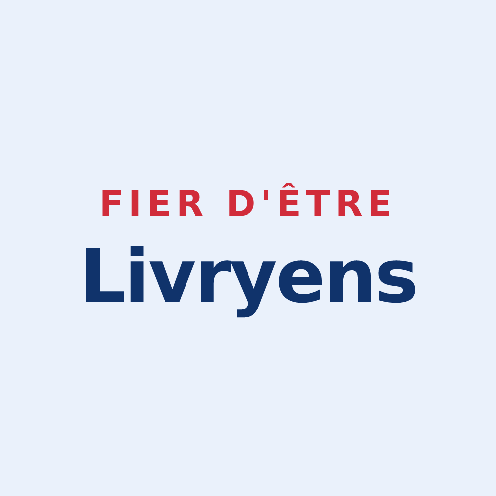 Sticker « Fier d'être Livryens » — design pour Livry-Gargan