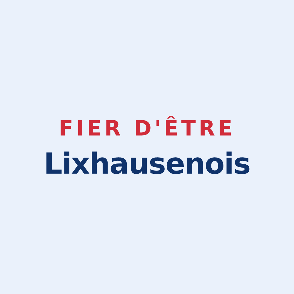 Sticker « Fier d'être Lixhausenois » — design pour Lixhausen