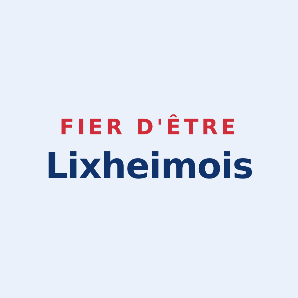 Sticker « Fier d'être Lixheimois » — design pour Lixheim