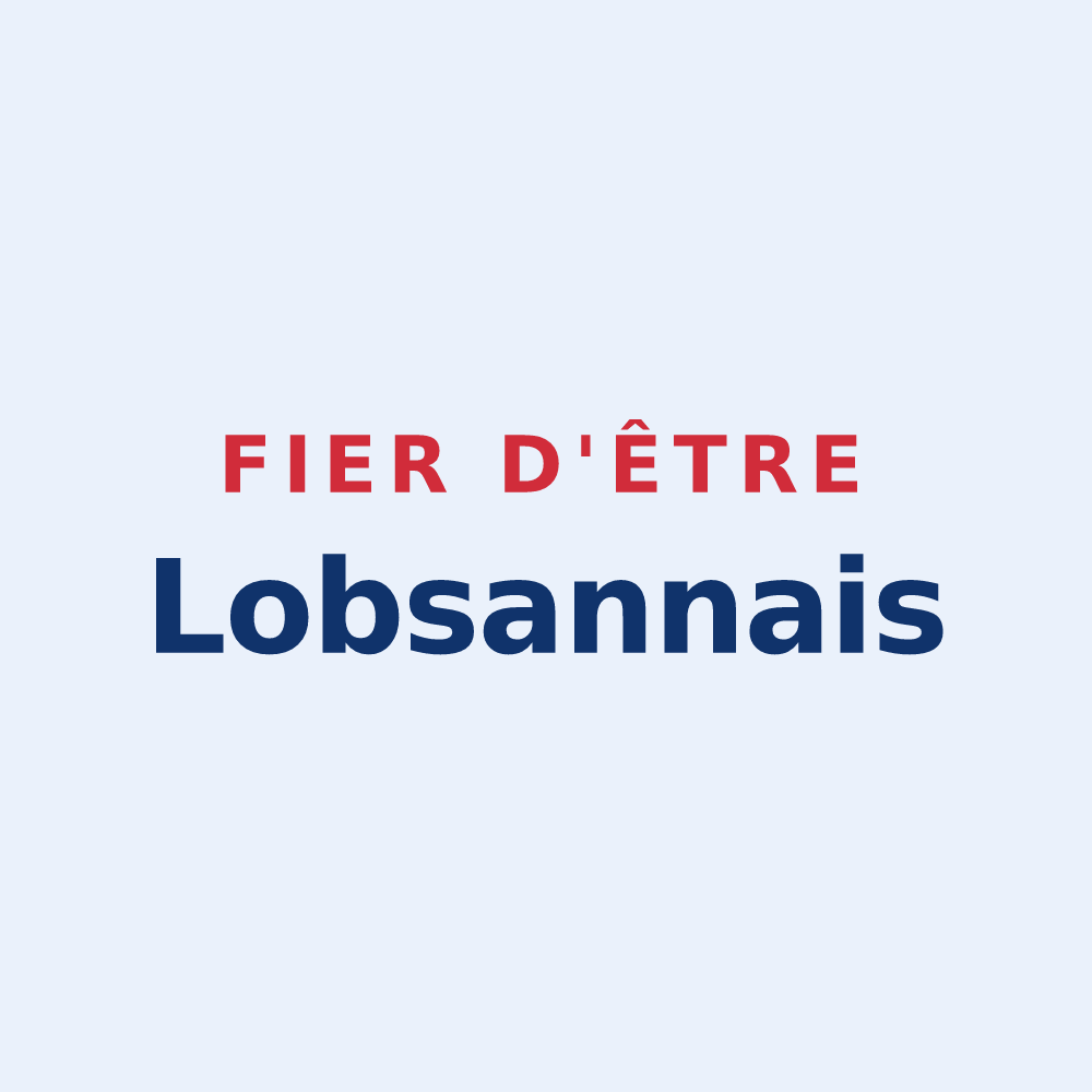 Sticker « Fier d'être Lobsannais » — design pour Lobsann
