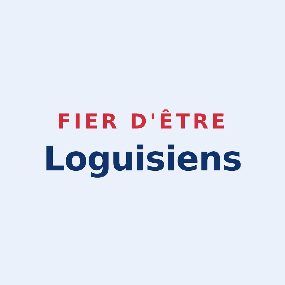 Sticker « Fier d'être Loguisiens » — design pour Loc-Eguiner