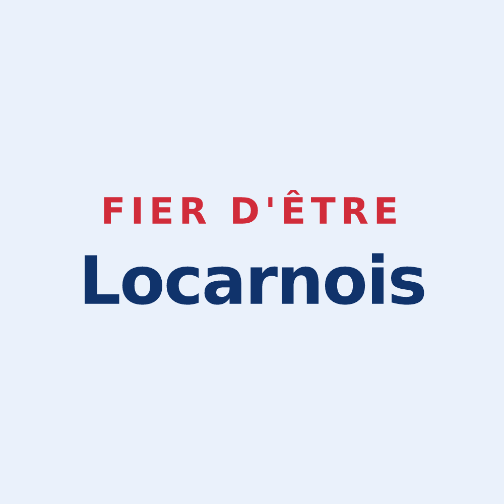 Sticker « Fier d'être Locarnois » — design pour Locarn