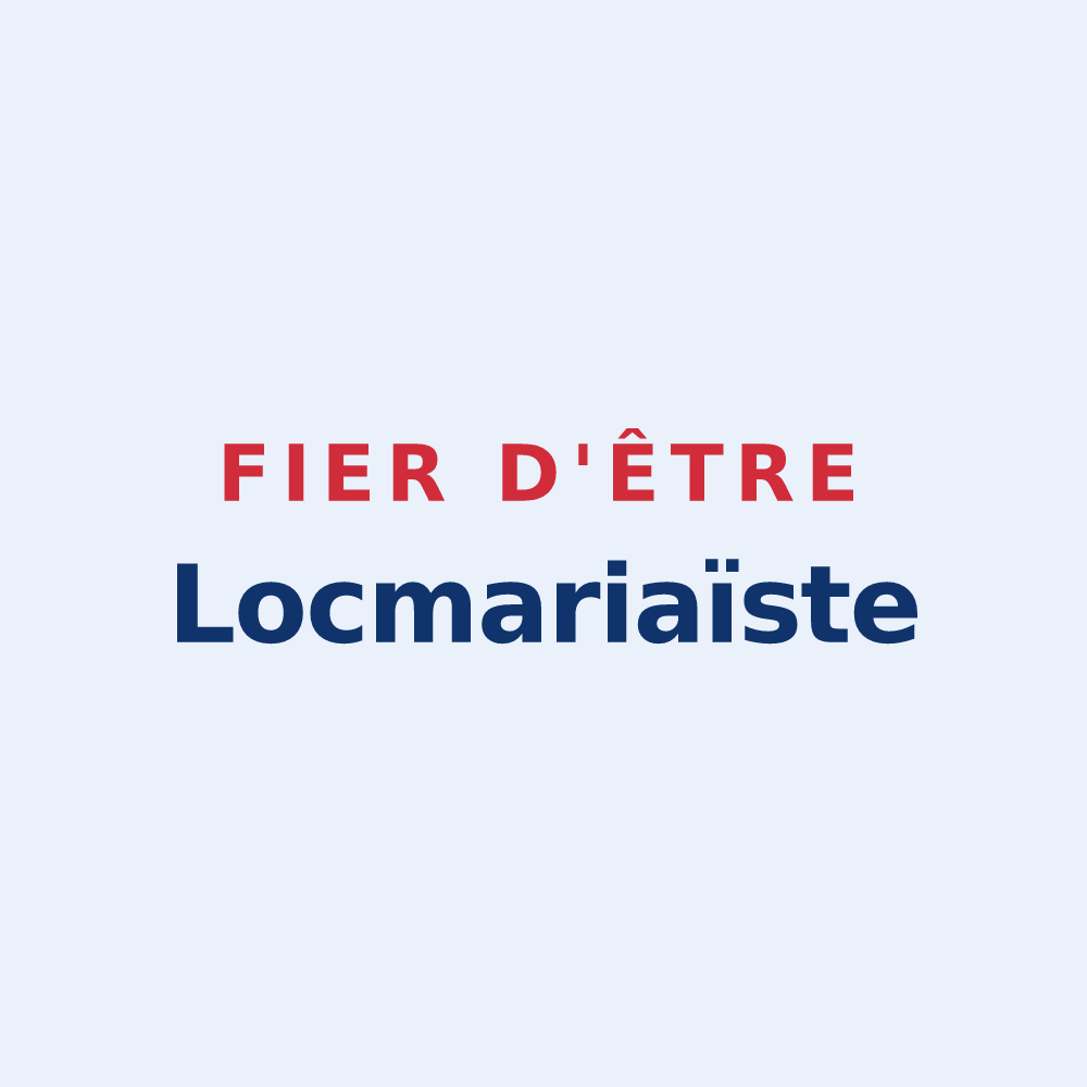 Sticker « Fier d'être Locmariaïste » — design pour Locmaria