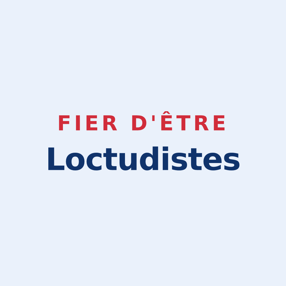 Sticker « Fier d'être Loctudistes » — design pour Loctudy