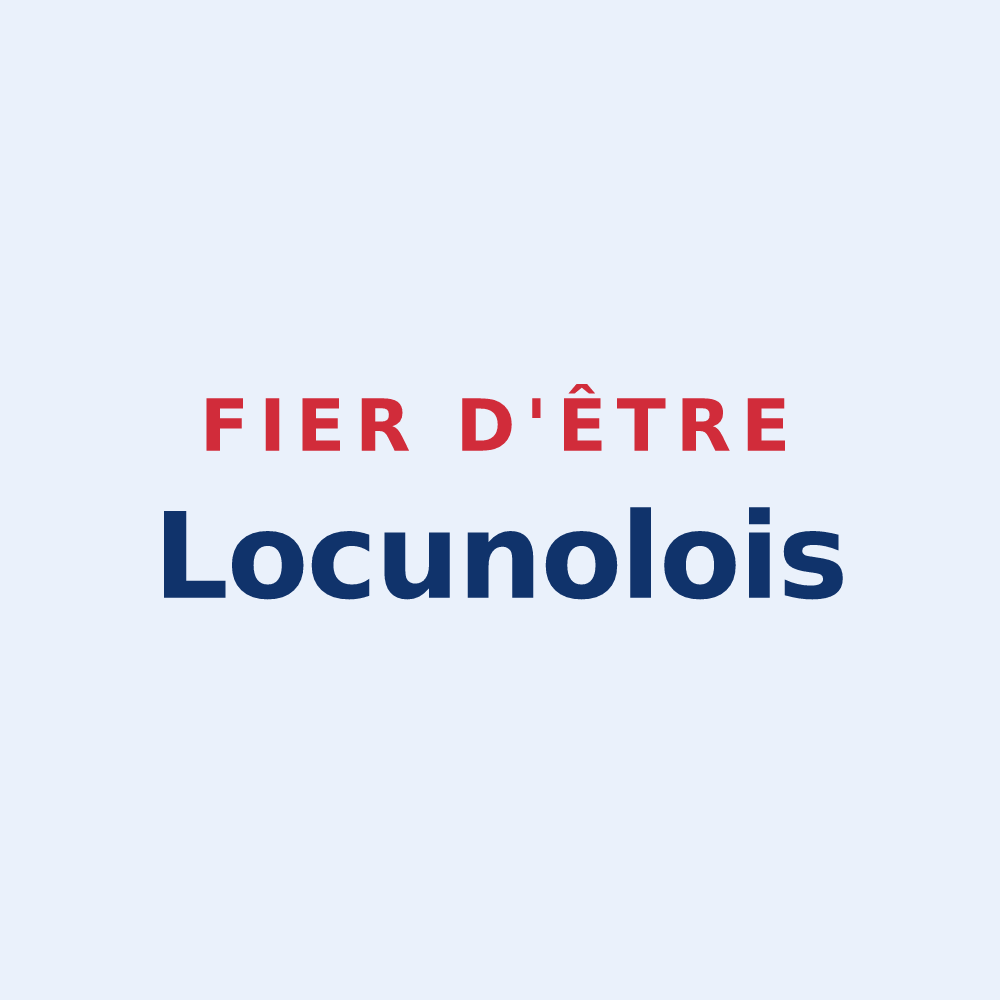 Sticker « Fier d'être Locunolois » — design pour Locunolé