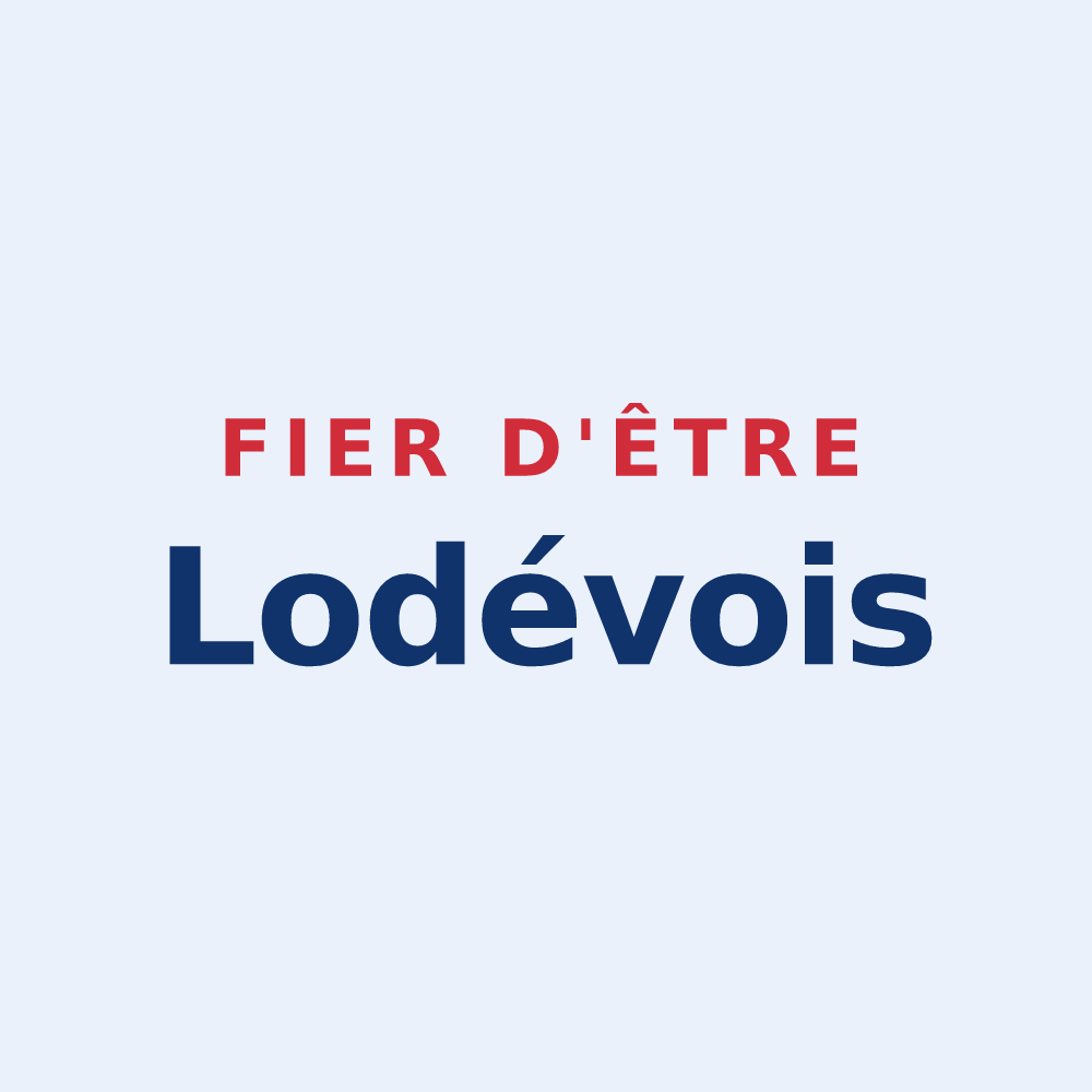 Sticker « Fier d'être Lodévois » — design pour Lodève