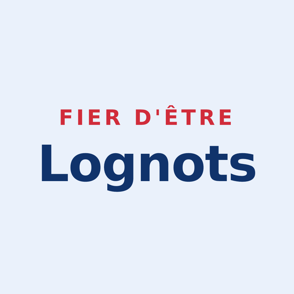 Sticker « Fier d'être Lognots » — design pour Lognes