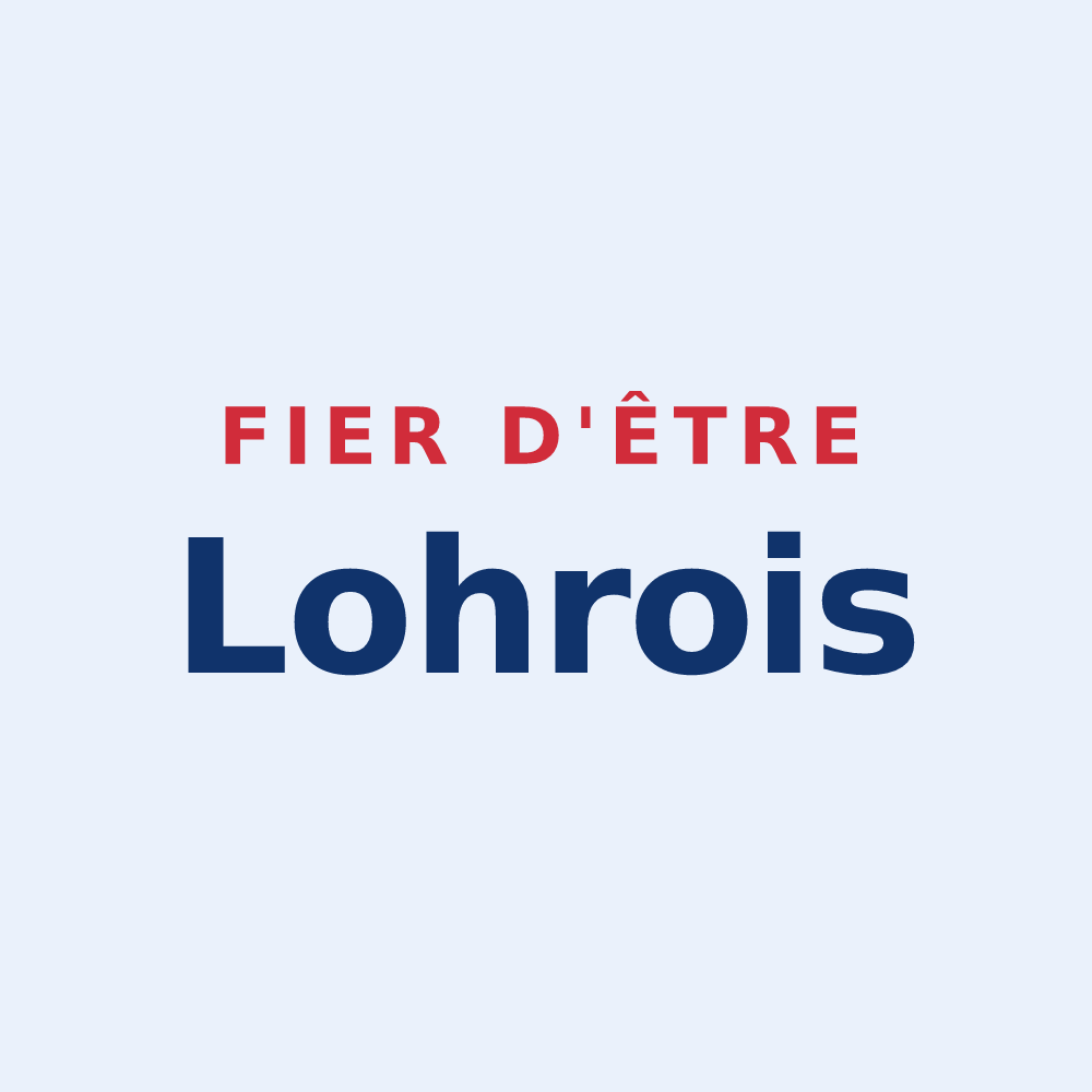 Sticker « Fier d'être Lohrois » — design pour Lohr