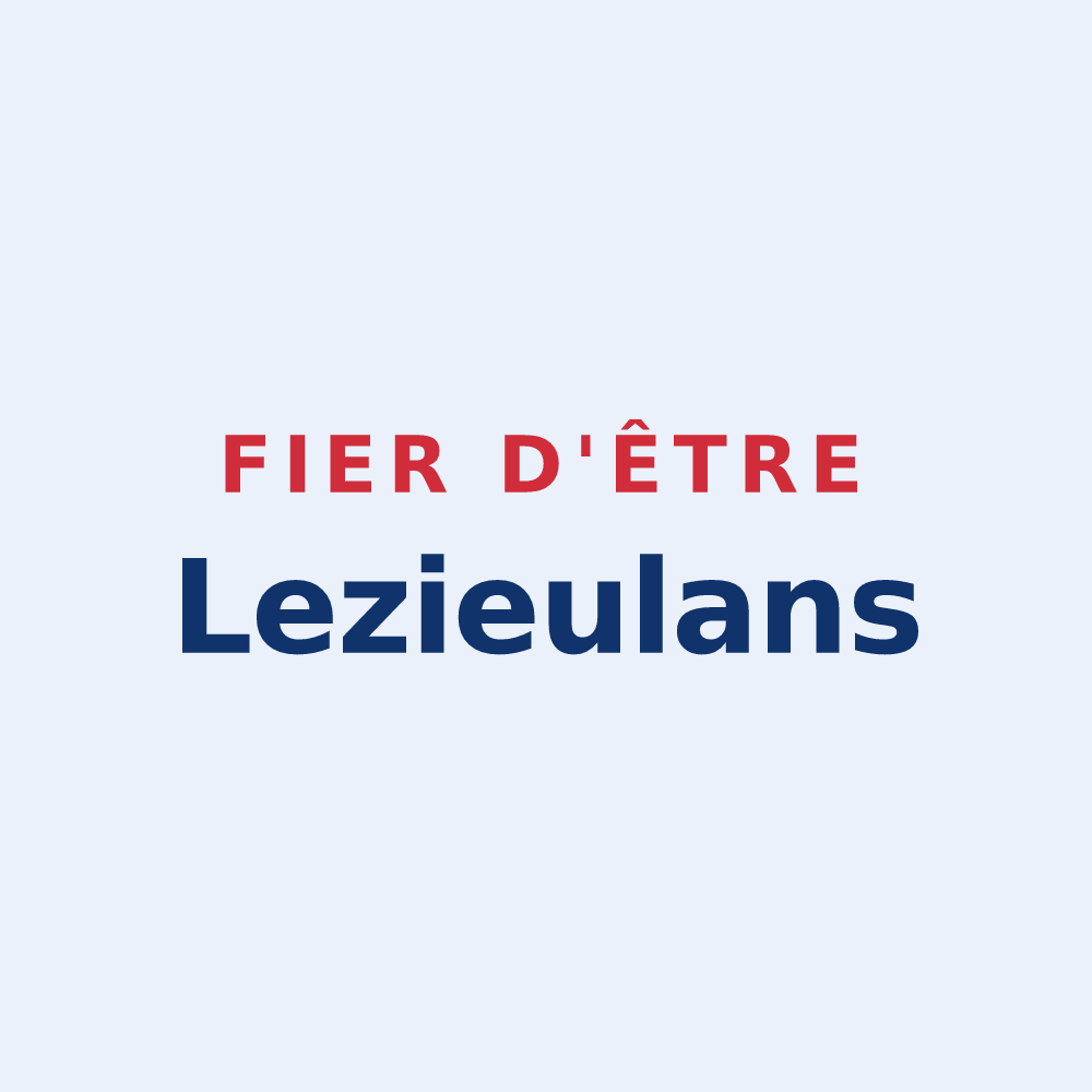 Sticker « Fier d'être Lezieulans » — design pour Loisieux