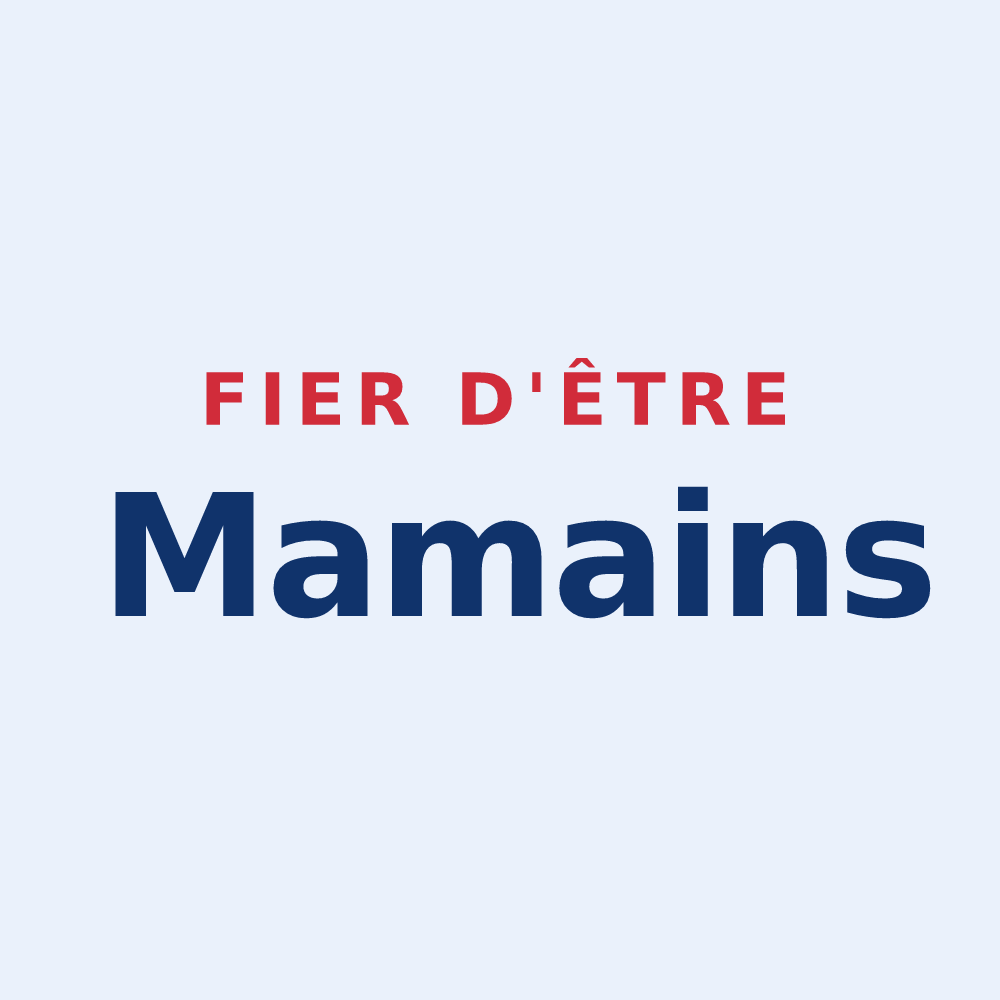 Sticker « Fier d'être Mamains » — design pour Loisy-en-Brie