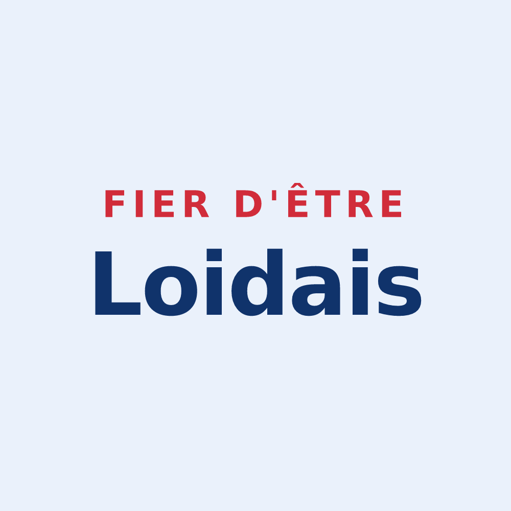 Sticker « Fier d'être Loidais » — design pour Loix