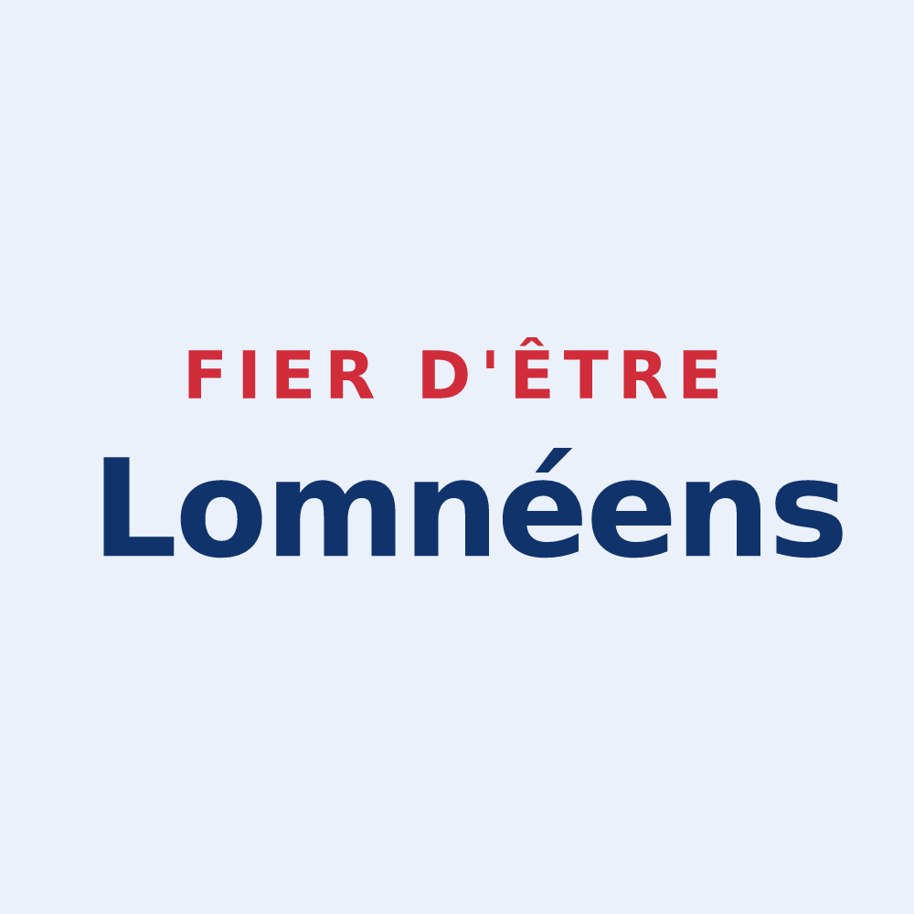 Sticker « Fier d'être Lomnéens » — design pour Lomné