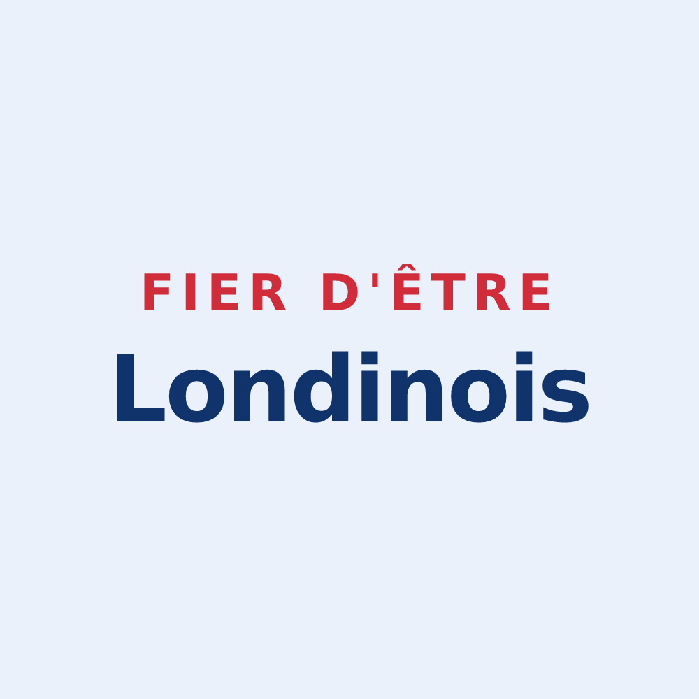 Sticker « Fier d'être Londinois » — design pour Londigny