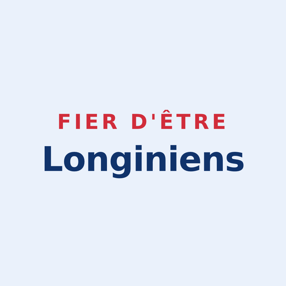 Sticker « Fier d'être Longiniens » — design pour Long