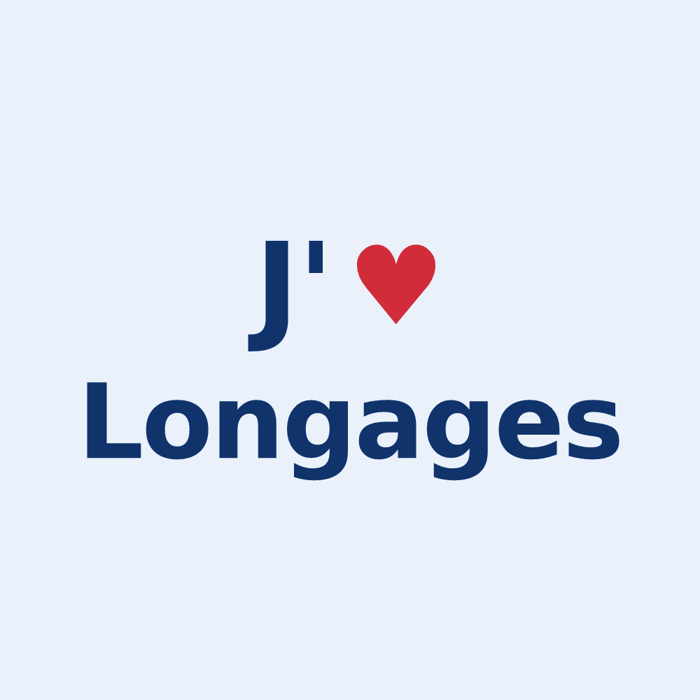 Sticker personnalisé Longages — design J'aime Longages