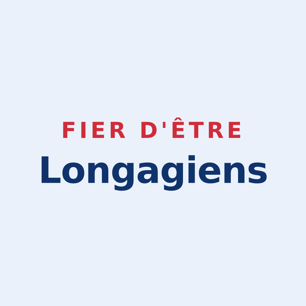 Sticker « Fier d'être Longagiens » — design pour Longages