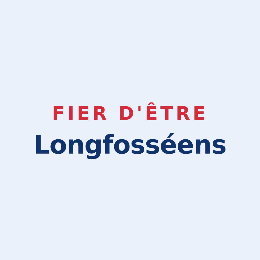 Sticker « Fier d'être Longfosséens » — design pour Longfossé