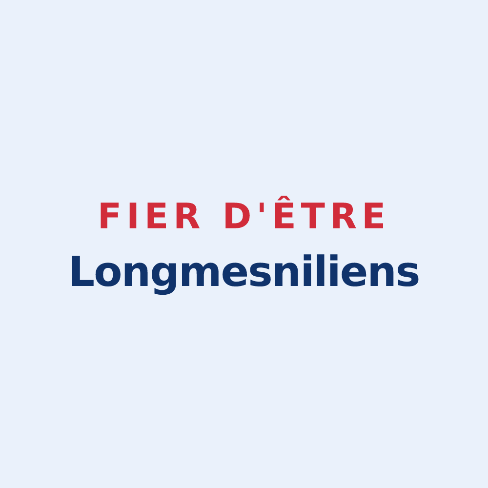 Sticker « Fier d'être Longmesniliens » — design pour Longmesnil