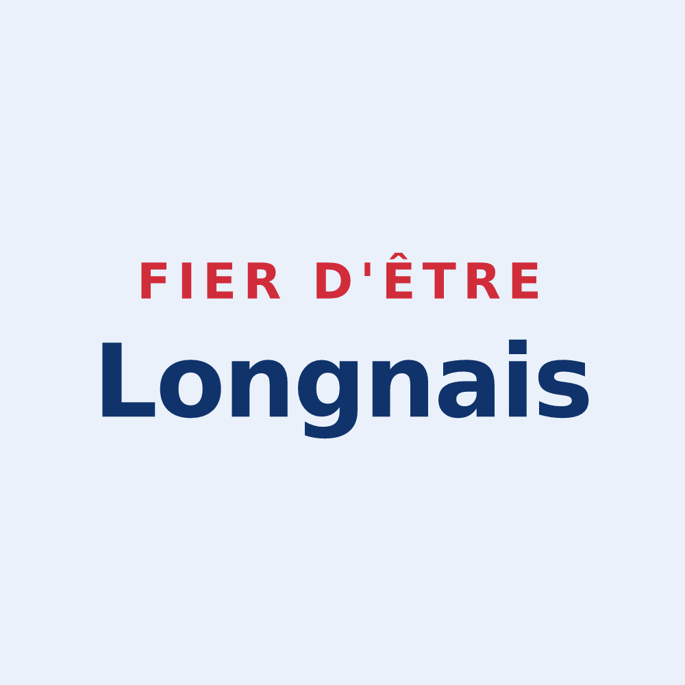 Sticker « Fier d'être Longnais » — design pour Longnes