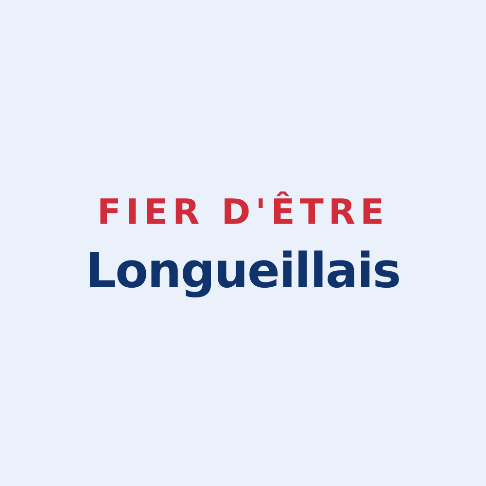 Sticker « Fier d'être Longueillais » — design pour Longueil