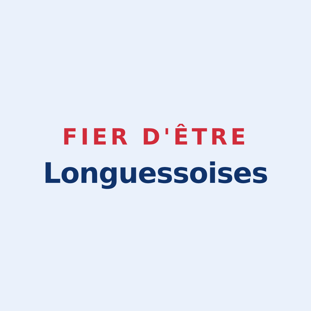 Sticker « Fier d'être Longuessoises » — design pour Longuesse