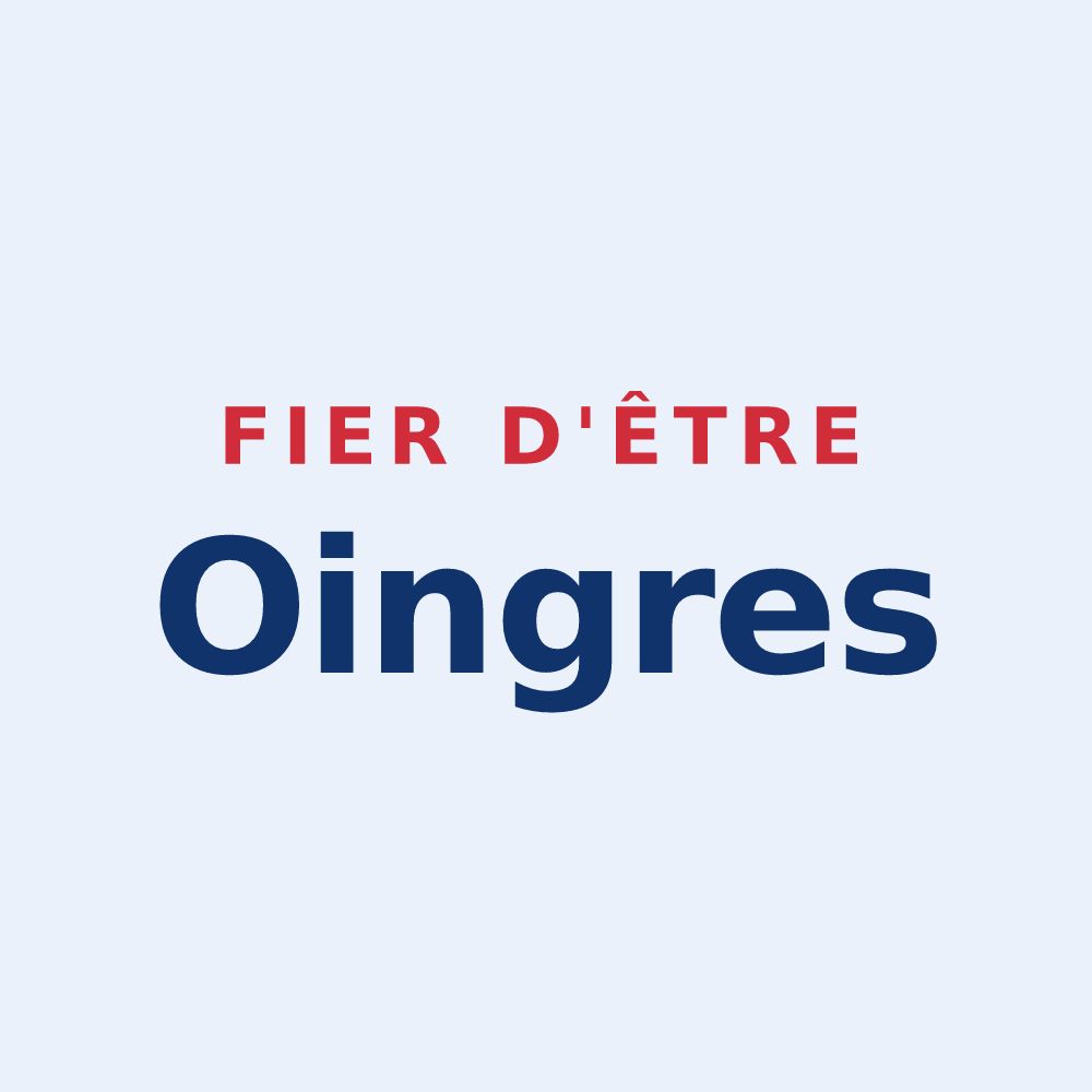 Sticker « Fier d'être Oingres » — design pour Longueville-sur-Aube