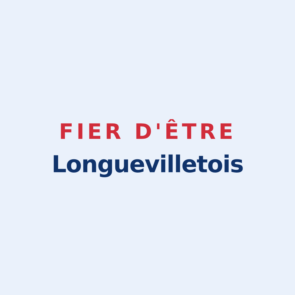 Sticker « Fier d'être Longuevilletois » — design pour Longuevillette