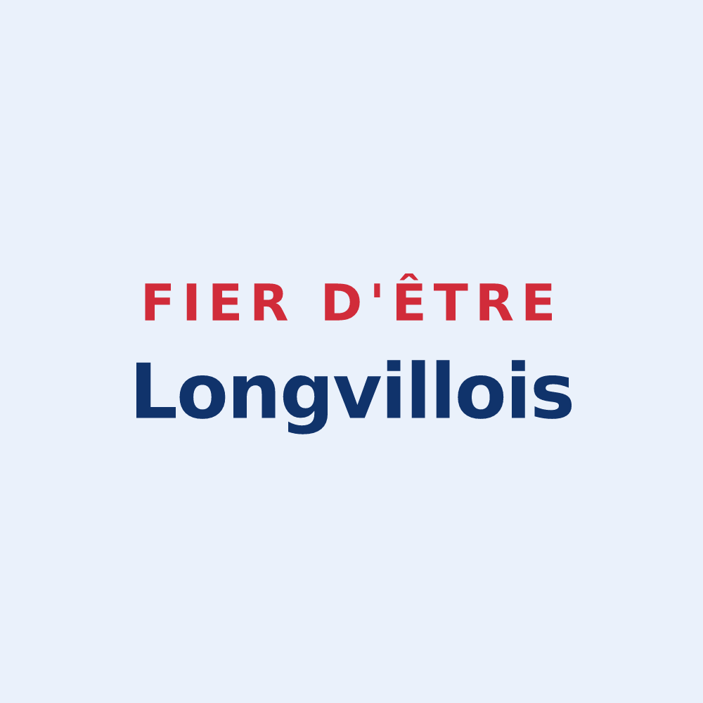 Sticker « Fier d'être Longvillois » — design pour Longvilliers