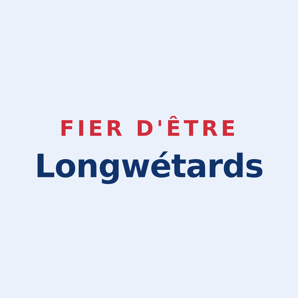 Sticker « Fier d'être Longwétards » — design pour Longwé
