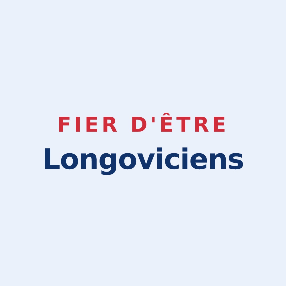 Sticker « Fier d'être Longoviciens » — design pour Longwy