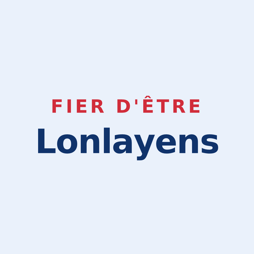 Sticker « Fier d'être Lonlayens » — design pour Lonlay-le-Tesson