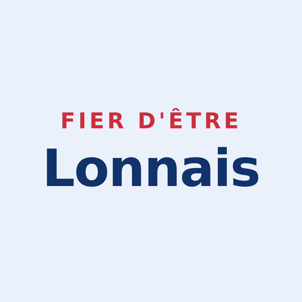 Sticker « Fier d'être Lonnais » — design pour Lonnes