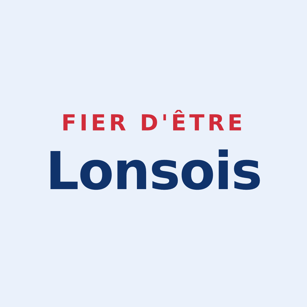 Sticker « Fier d'être Lonsois » — design pour Lons