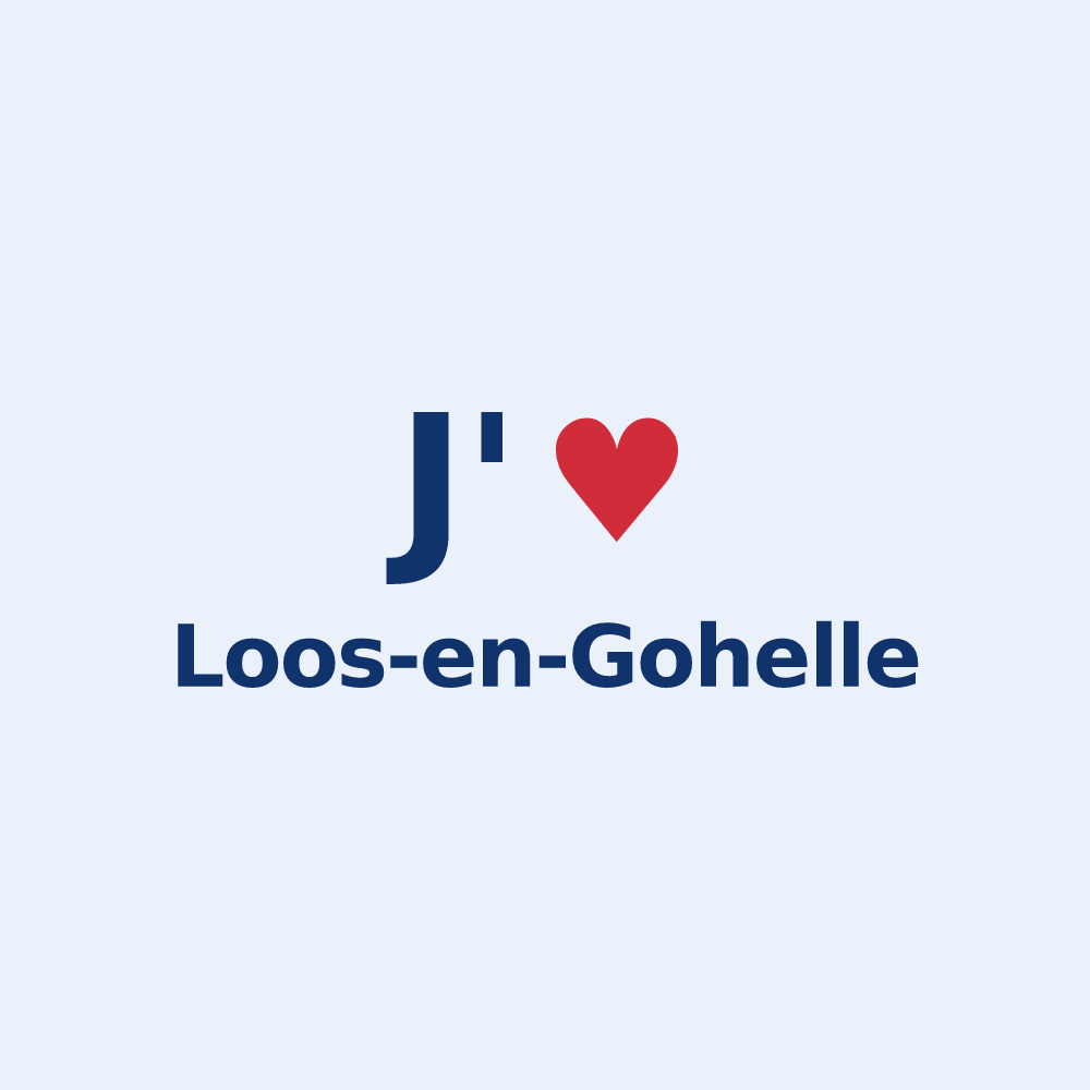 Sticker personnalisé Loos-en-Gohelle — design J'aime Loos-en-Gohelle