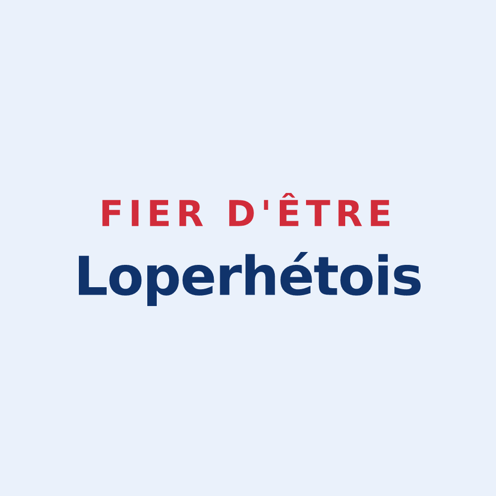Sticker « Fier d'être Loperhétois » — design pour Loperhet