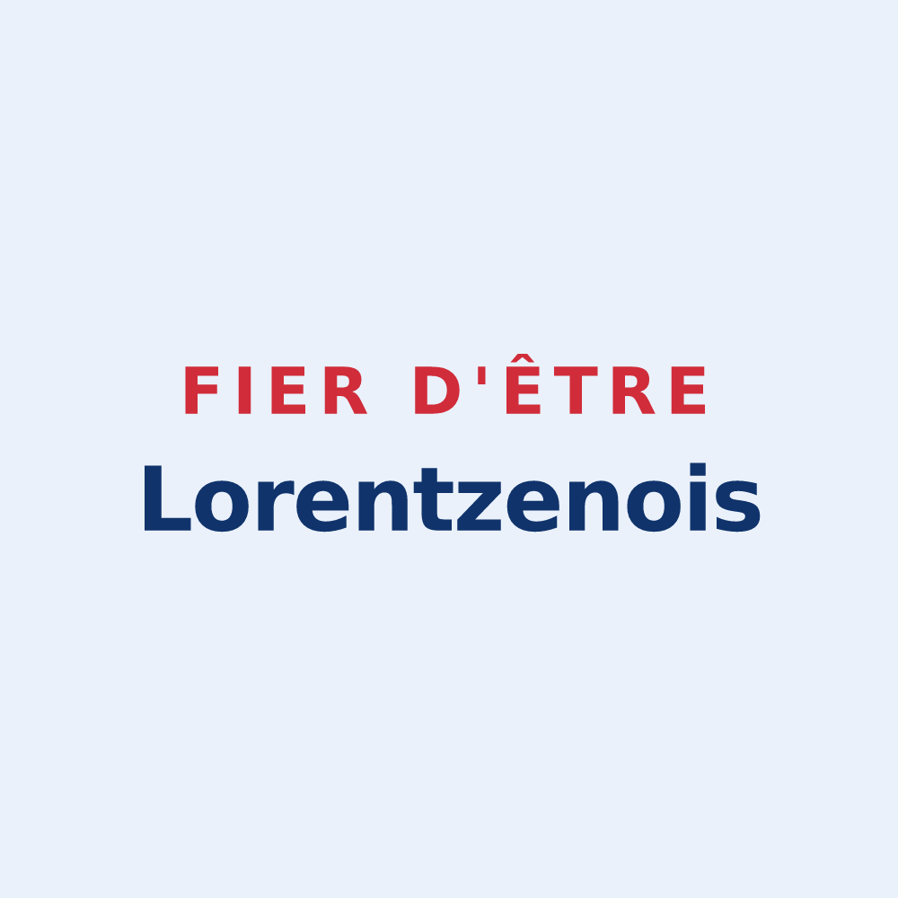 Sticker « Fier d'être Lorentzenois » — design pour Lorentzen