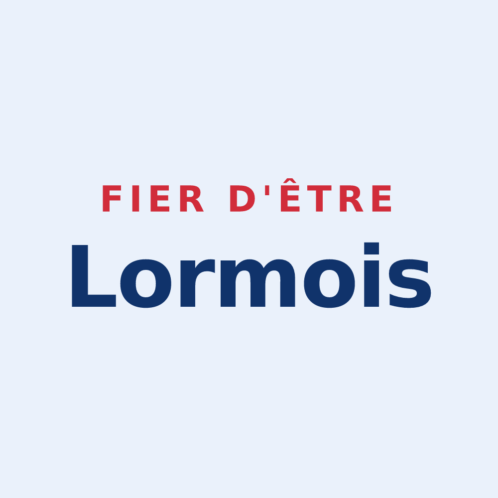 Sticker « Fier d'être Lormois » — design pour Lormes