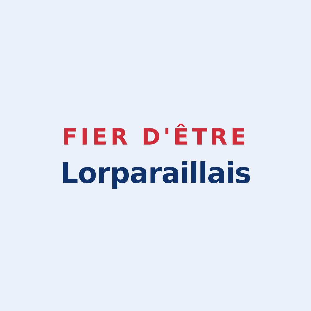 Sticker « Fier d'être Lorparaillais » — design pour Lorp-Sentaraille