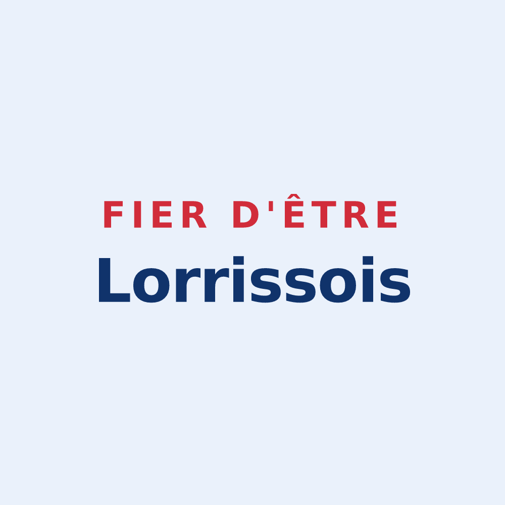 Sticker « Fier d'être Lorrissois » — design pour Lorris